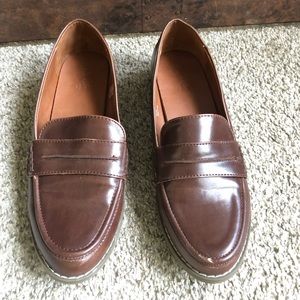 Brown Penny Loafers